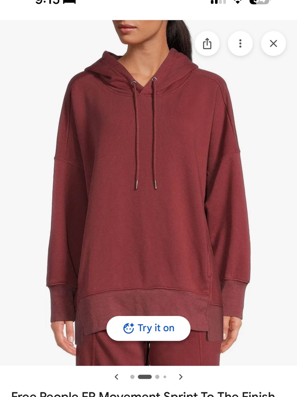 FP Movement Women's Sprint To The Finish Hoodie